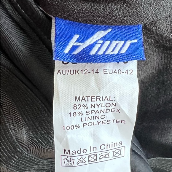 Black Strappy halter neck One-Piece Swimsuit Medium - Picture 3 of 7